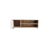 Mueble de TV en Melamina Cambria-Blanco